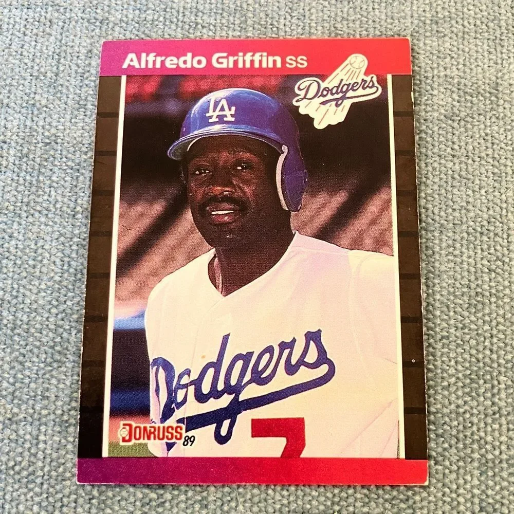 1989 Donruss Los Angeles Dodgers Baseball Card Trading Card